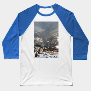 Courchevel 1850 3 Valleys French Alps France Baseball T-Shirt